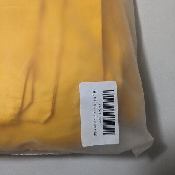 NEW- Pack of 9 Square Throw Pillow Covers Boho Pillows 18"x18" Two Sided - Gold - Picture 5 of 6